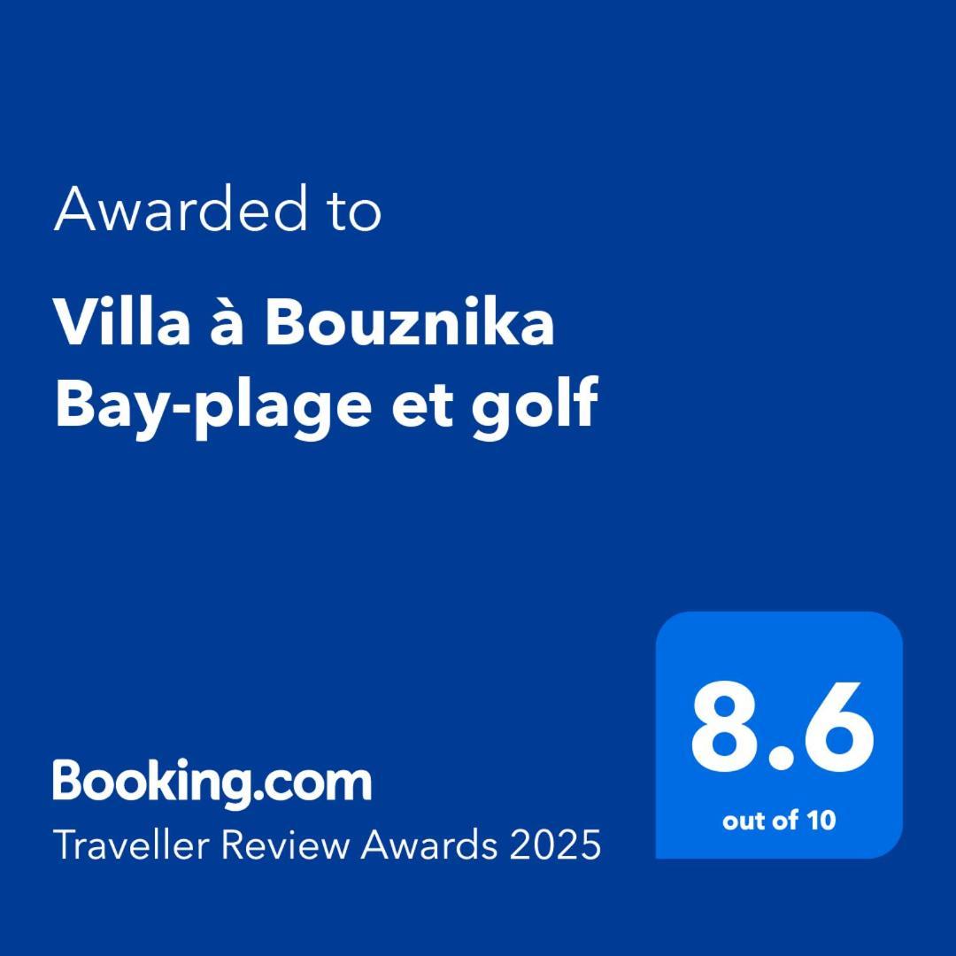 Villa A Bouznika Bay-Plage Et Golf מראה חיצוני תמונה